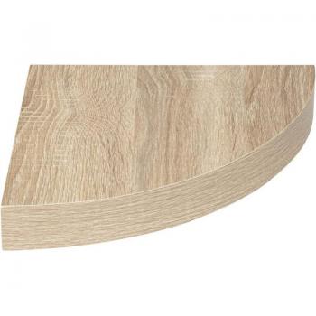 Estante Esquinero Fixy Roble Natural para Colgar en Esquinas - Muebles de Recibidor