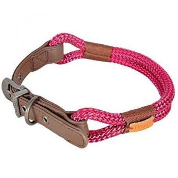 Collar Ajustable Zolux IMAO Hyde Park 9 mm x 50 cm Fucsia para Perro