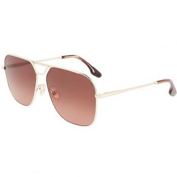 Victoria Beckham VB217S Women's Gold Metal Sunglasses