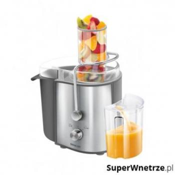 Exprimidor SENCOR SJE 1055SS - Centrifugado de 800W y capacidad de 1.6L, color plateado