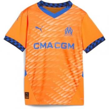Puma Olympique de Marseille Kids' Third Jersey 2024/25 - Orange