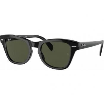 Ray-Ban RB0707S 901/31 Unisex Square Black Sunglasses