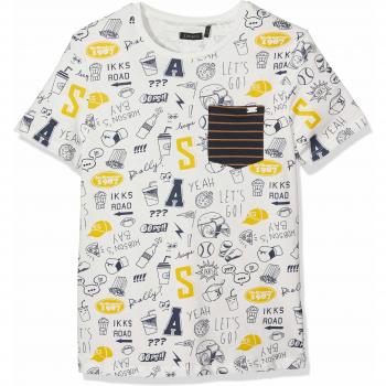 IKKS XN10043-Camiseta Niños Beige