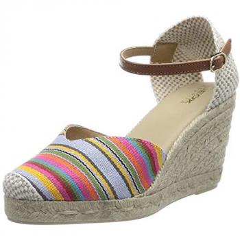 Geox D Gelsa Women's Sandals - Multicolour Leather, Size UK 4
