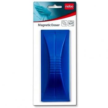 Nobo Borrador Magnético para Pizarra Blanca, Superficies de Borrado en Seco, 1901433, Azul