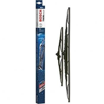 Escobilla limpiaparabrisas Bosch Twin Spoiler 601S, Longitud: 600mm/400mm – 1 juego para el parabrisas