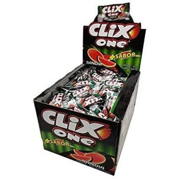CLIX ONE SANDÍA - Chicle sin azúcar - Caja de 200 unidades