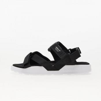 Adidas Adilette Adventure Women's Flat Sandals - Black/White, Size 7 US