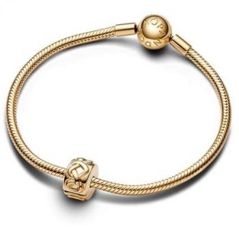 Charm de Clip Corazones Anudados Pandora Moments 768035C00 para Mujer