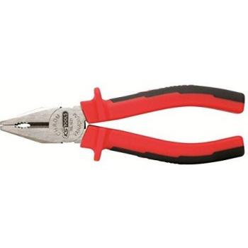 Alicates Universales ERGOTORQUE KS TOOLS 160mm con Mangos Bi-componente y Acero de Cromo Vanadio