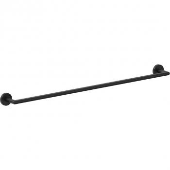 Toallero de barra recto negro mate 60 cm Cosmic