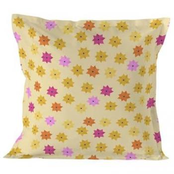 Funda de Almohada Long Braid Multicolor 80x80 cm 100% Algodón Calidad 150