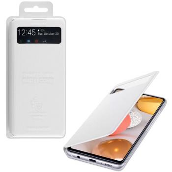 Funda Samsung Galaxy A42 5G S-View Wallet Original Blanca