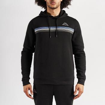 KAPPA IMAGIN ACTIVE MAN SUDADERA CON CAPUCHA - Sudadera de hombre con capucha, diseño moderno, tejido suave y cómodo, ajuste regular, logo Kappa en el pecho, ideal para actividades deportivas y uso diario