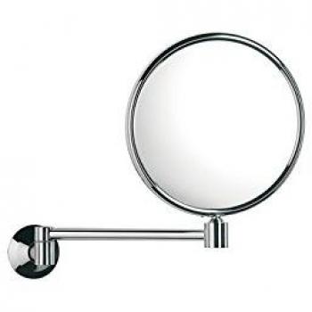 Roca A815486001 Espejo de Aumento Doble Cara de Pared, Cromado