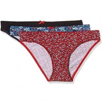Women'Secret, PM FLOWERS 3BC - Pack de braguitas para mujer, color several , talla M