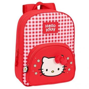 Mochila Infantil con Carro Adaptable Hello Kitty Spring 26x34x11cm Safta