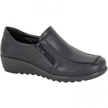 Boulevard Women's Twin Zip Loafers