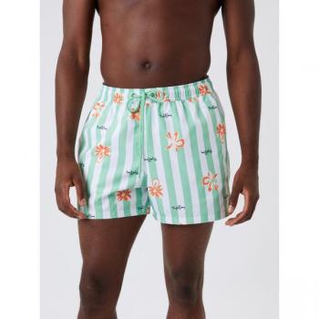 Borg Print Swim Shorts Multi, L