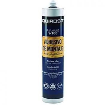 QUIADSA FIJA+PLUS S-100 Adhesivo de Montaje, 300 ml