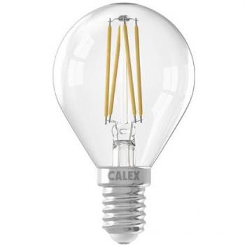 Bombilla LED regulable Calex E14 Ball P45 4.5W 2700K Clear