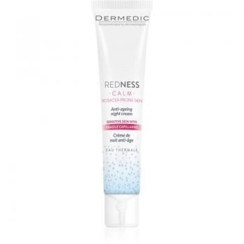 Dermedic Redness Calm Night Cream for First Wrinkles for Sensitive and Reddened Skin 40 ml