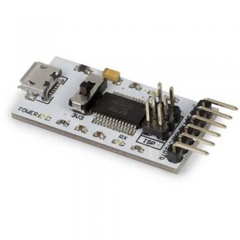 Whadda WPI440 - Adaptador USB a TTL para Programación de VMA439 con Velocidades de Transmisión de Datos de Hasta 3Mbaud