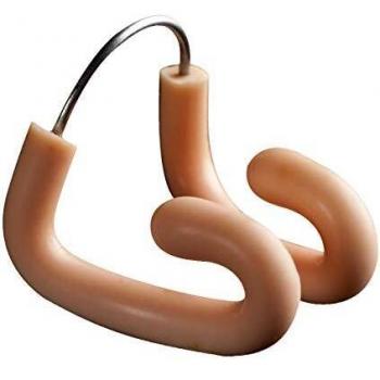 Arena Super Nose Clip II - Unisex Swimming Nose Clip with Soft Padding, Flesh Color
