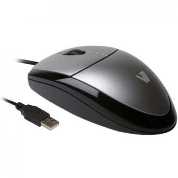 V7 MV3000010-5E - Ratón óptico, USB, 1000 DPI