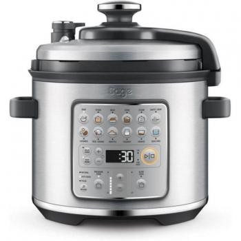 Olla Express Eléctrica Sage the Fast Slow GO 6L 1100W con función de cocción lenta