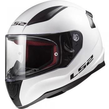 LS2 Casco integral Rapido Blanco Talla XXL