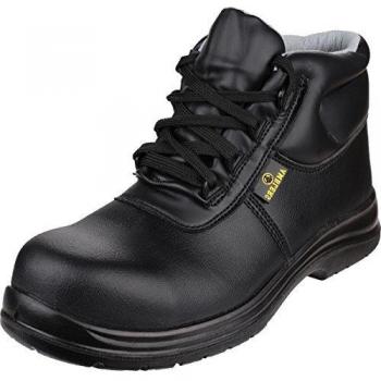 Amblers Black ESD Waterproof Lightweight Lace Up PU Sole Safety Boots 11