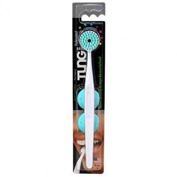 Original TUNG Brush Duo - Tongue Cleaner Kit | Odor Eliminator | Fresh Mint Flavor | BPA Free