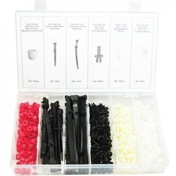 Clips de montaje Surtido Cable Árbol de clip spreiz de clip spreizniete Puerta verkleidungs Clips carrocería de clips presilla para Mercedes 375 piezas