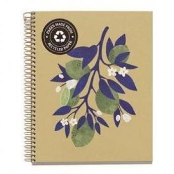 Cuaderno de anillas A5 con 120 hojas cuadriculadas Sweet Fruits de Miquelrius