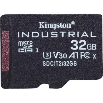 Kingston Technology Industrial memoria flash 32 GB MicroSDHC UHS-I Clase 10