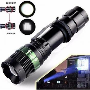LED Linternas, Oyedens 2000 Lumen Zoomable Del Cree Xml T6 Led 18650 Focus Antorcha Luz Del Zumbido De La Lámpara
