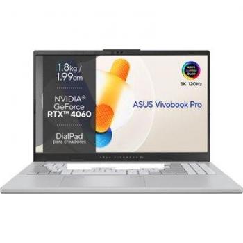 Ordenador Portátil ASUS Vivobook Pro 15 OLED, Intel Core Ultra 9-185H, 16GB RAM, 1TB SSD, Nvidia GeForce RTX 4060, Windows 11 Home, Pantalla de 15