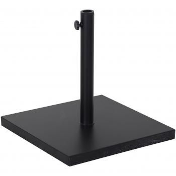 Base para Sombrilla de Jardín Outsunny con Soporte Ajustable y Peso Neto de 18 kg