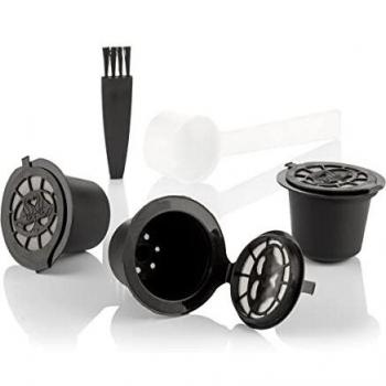 InnovaGoods | Cápsulas de café reutilizables Recoff Set 3 uds | Compatible Nespresso