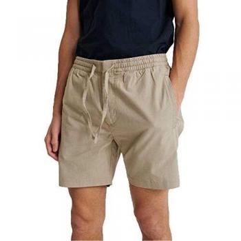 Superdry Hombre Pantalones Cortos con cordón de Ajuste Edit Textura Arenosa M