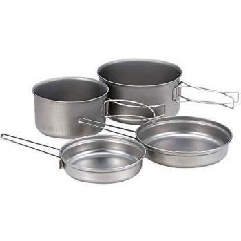 Snow Peak Titanium Multi Compact Ultralight Personal Cookset (SCS-020T)