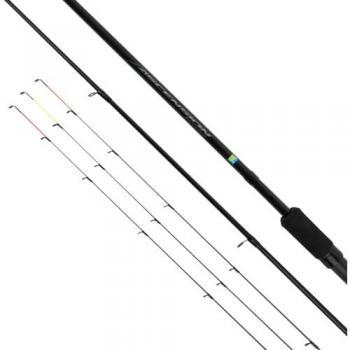 Caña de Carpfishing Preston Innovations Ascension Feeder - Alta sensibilidad, diseño ligero, acción progresiva, anillas de alta calidad, mango ergonómico y duradero