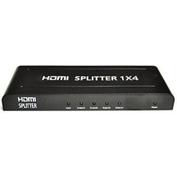 HDMI Splitter un Entrada cua Salidas -Cuatro Salida HDTV HDMI-Split 1 X 4 !!