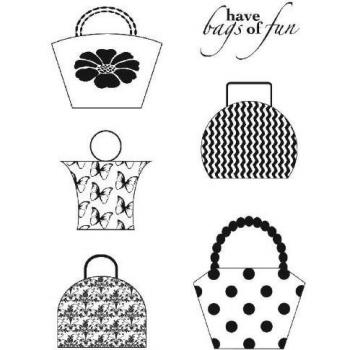 Art Stamps A6 Kirsty Wiseman Bolsas de diversión Sello