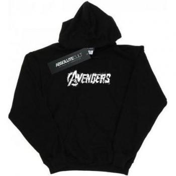 Sudadera con capucha de Avengers para niños de 9 a 11 años color negro