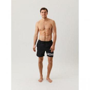 Borg Black XL Swim Shorts