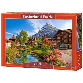 Kandersteg Switzerland 500-Piece Puzzle by Castorland