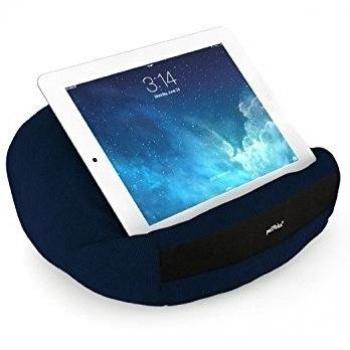 padRelax Petrol Azul I Soporte para e-Readers y tabletas de hasta 13 Pulgadas, Cama, sofá, Mesa, Compatible con Apple iPad, Compatible con Samsung Galaxy