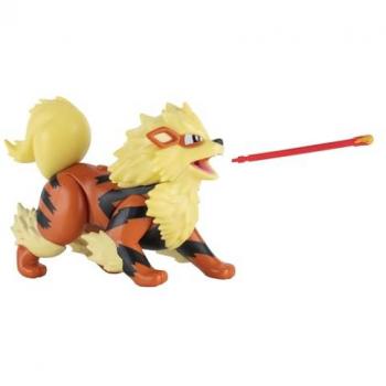Figura de acción Pokémon Arcanine - Pack de batalla deluxe con detalles en movimiento, altura 8-12 cm